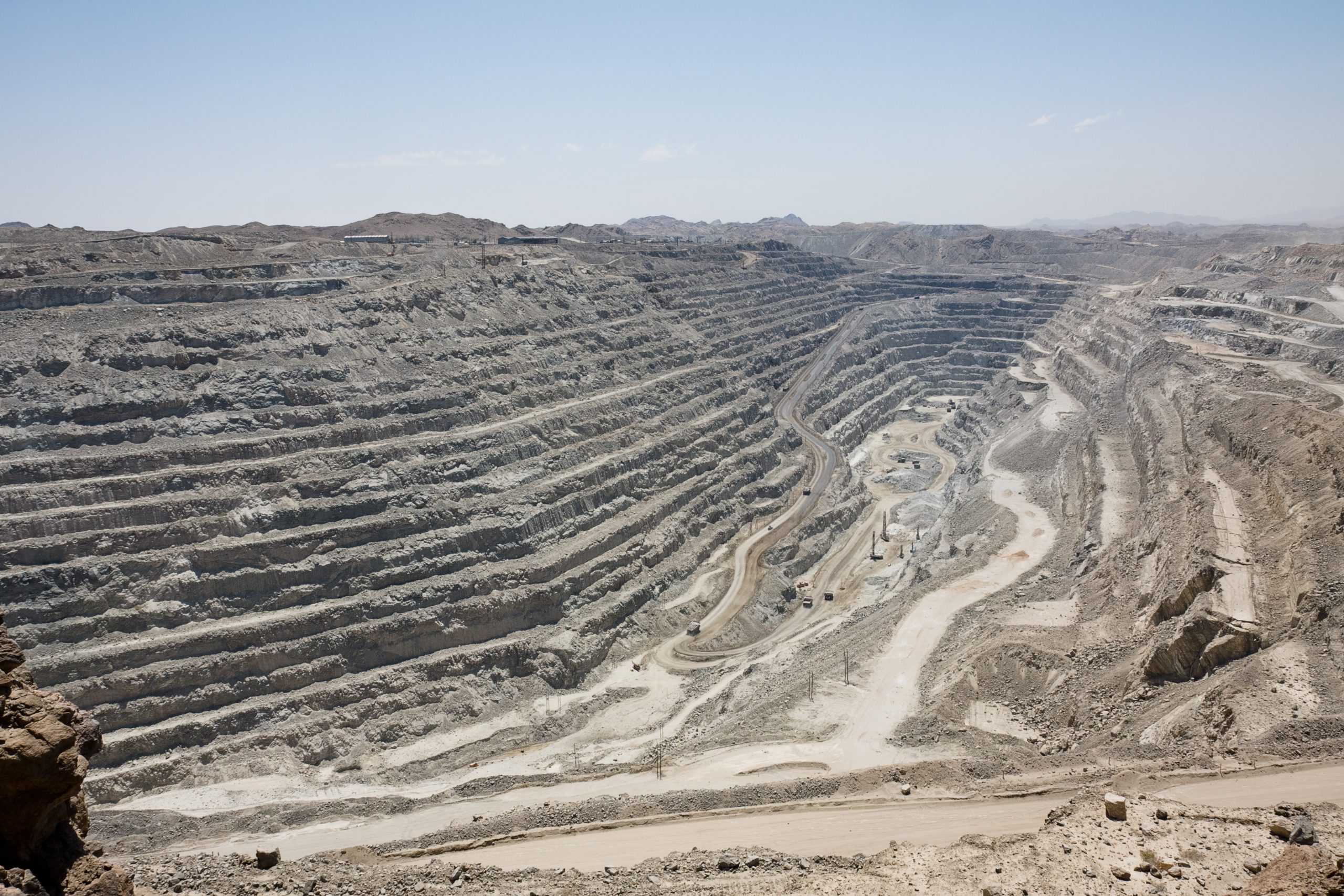 Die Grube der Rössing-Mine bei Swakopmund
